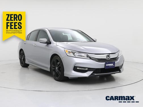 Silver 2016 Honda Accord Sport