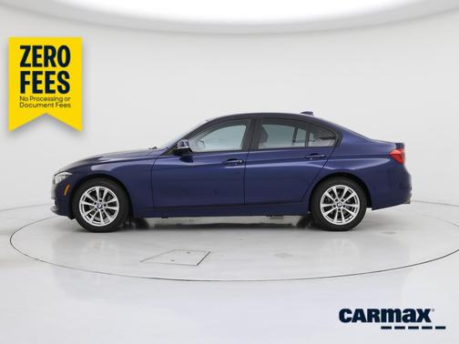 Blue 2018 BMW 320 XI