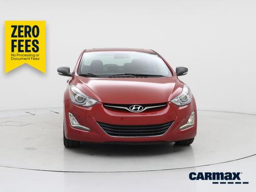 Red 2014 Hyundai ELANTRA Sport