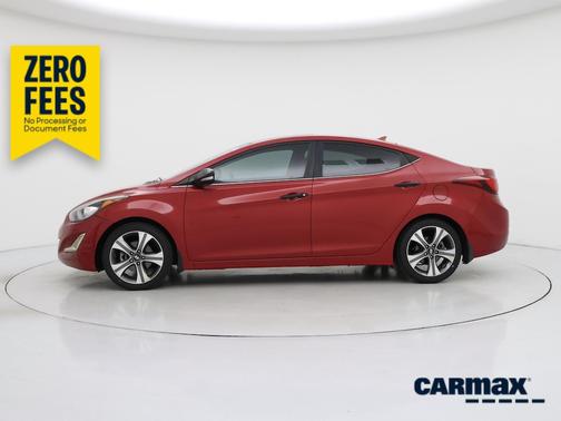 Red 2014 Hyundai ELANTRA Sport