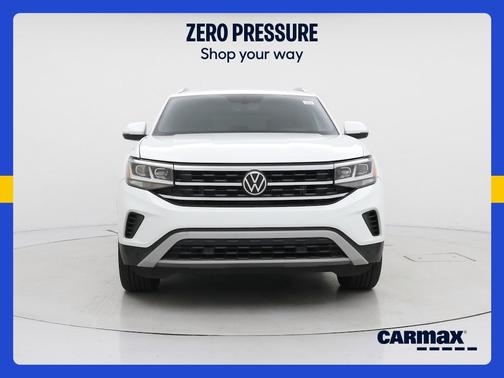 White 2021 Volkswagen Atlas Cross Sport SE w/Tech