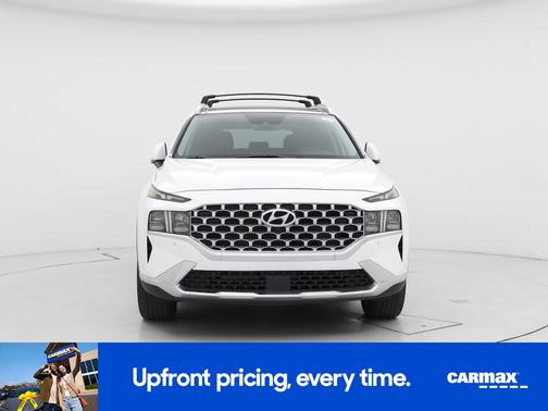 White 2023 Hyundai SANTA FE HEV Limited