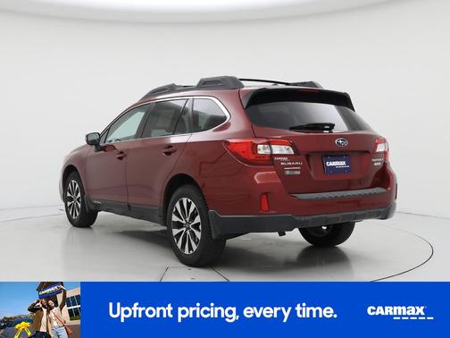 Red 2015 Subaru Outback Limited