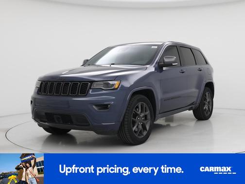 Blue 2021 Jeep Grand Cherokee 80th Anniversary