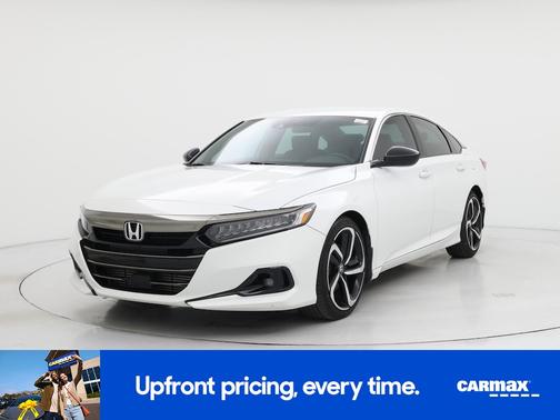 White 2022 Honda Accord Sport