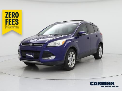 Blue 2014 Ford Escape Titanium