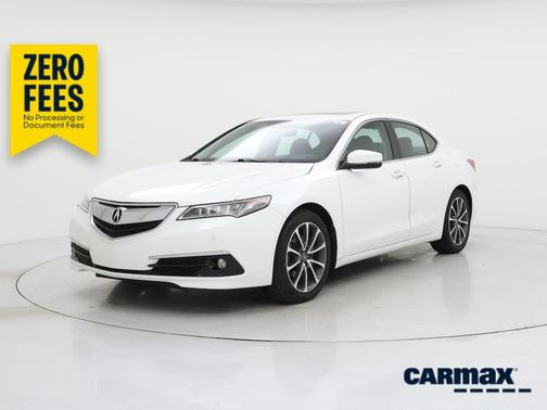 White 2015 Acura TLX