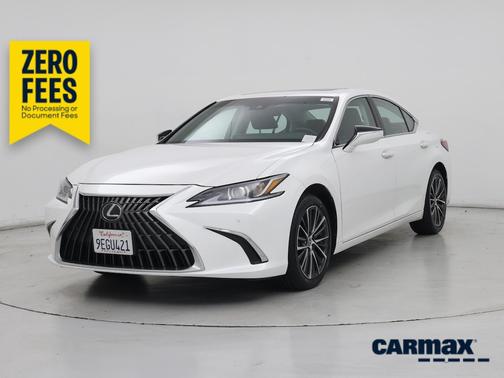White 2023 Lexus ES 350