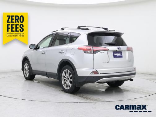 Silver 2016 Toyota RAV4 Hybrid Limited
