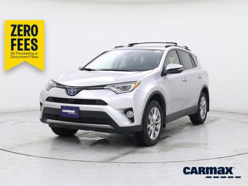 Silver 2016 Toyota RAV4 Hybrid Limited
