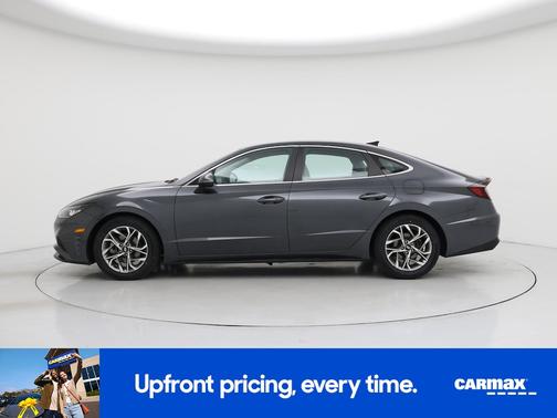 Gray 2021 Hyundai SONATA SEL