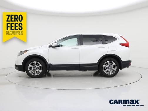 White 2019 Honda CR-V EX-L