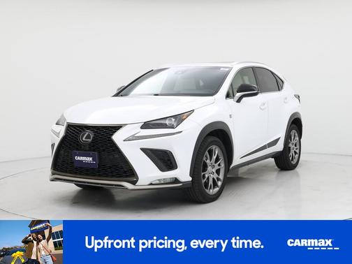 White 2019 Lexus NX 300 F-Sport