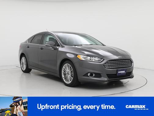 Gray 2015 Ford Fusion SE