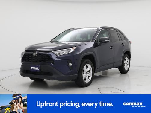 Blue 2021 Toyota RAV4 XLE