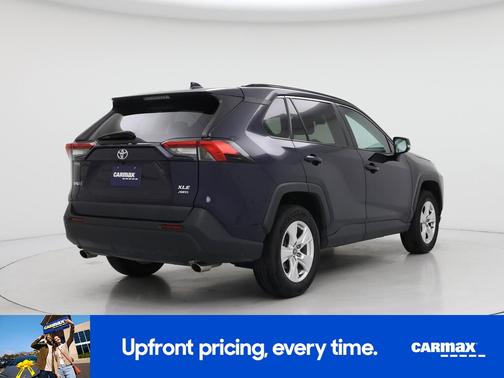 Blue 2021 Toyota RAV4 XLE
