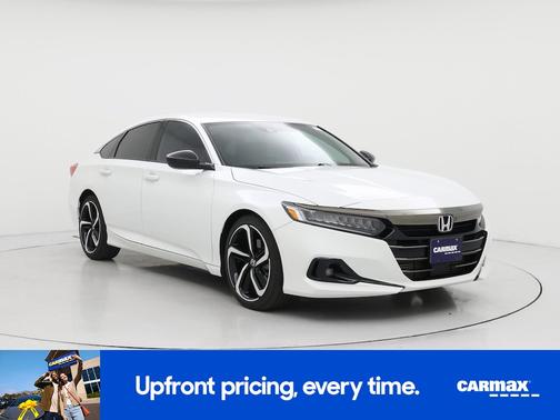 White 2022 Honda Accord Sport
