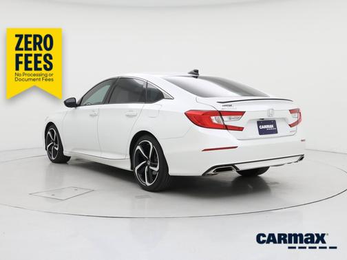 White 2022 Honda Accord Sport