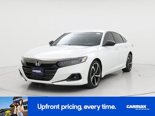 White 2022 Honda Accord Sport