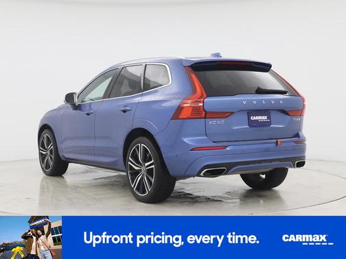 Blue 2019 Volvo XC60 T6 R-Design