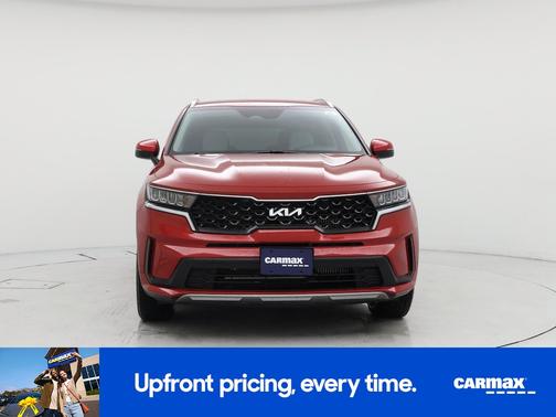Red 2022 Kia Sorento Hybrid S