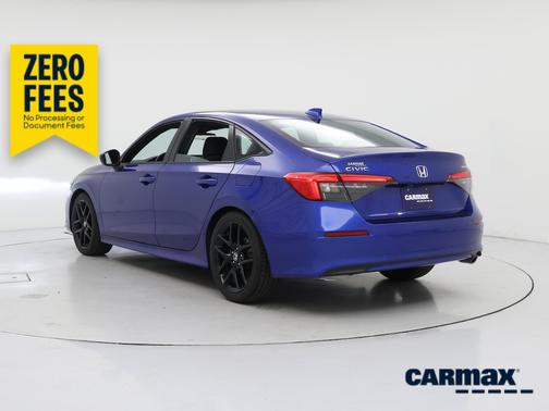 Blue 2022 Honda Civic Sport