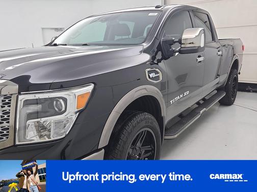 Black 2018 Nissan Titan XD Platinum Reserve