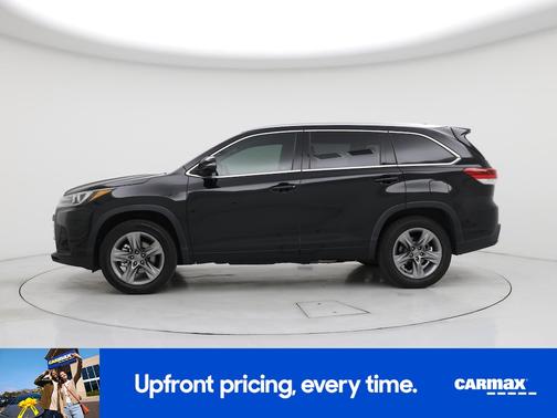 Black 2018 Toyota Highlander Limited