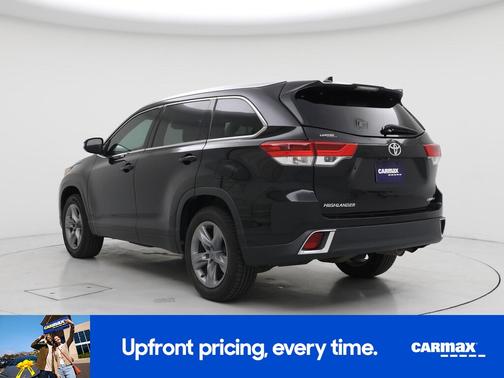 Black 2018 Toyota Highlander Limited