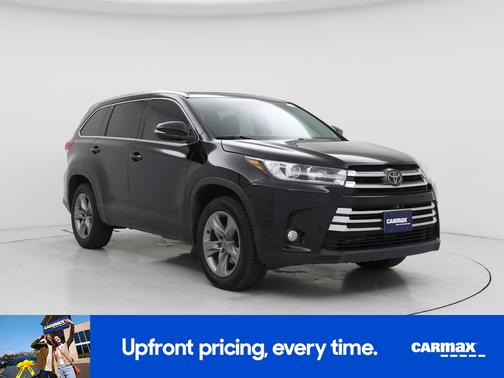 Black 2018 Toyota Highlander Limited