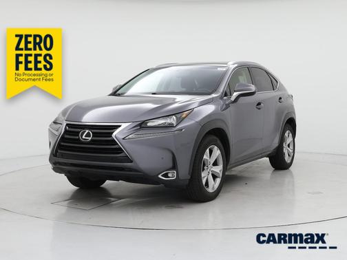 Gray 2017 Lexus NX 200t