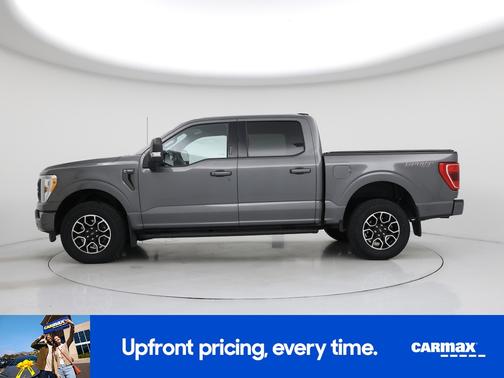 Gray 2021 Ford F-150 XLT