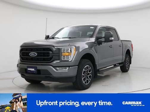Gray 2021 Ford F-150 XLT