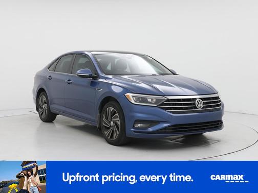 Blue 2019 Volkswagen Jetta SEL Premium