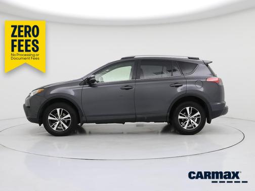 Gray 2018 Toyota RAV4 XLE