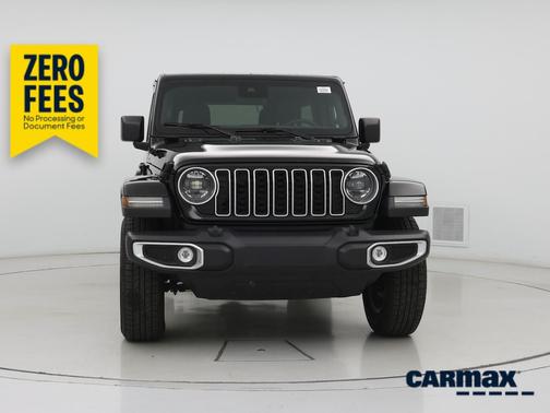 Black 2025 Jeep Wrangler Sahara