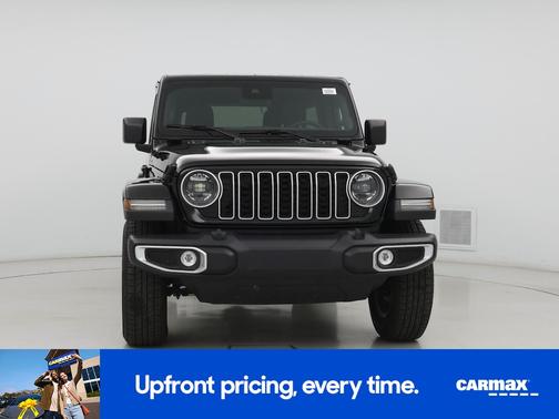 Black 2025 Jeep Wrangler Sahara