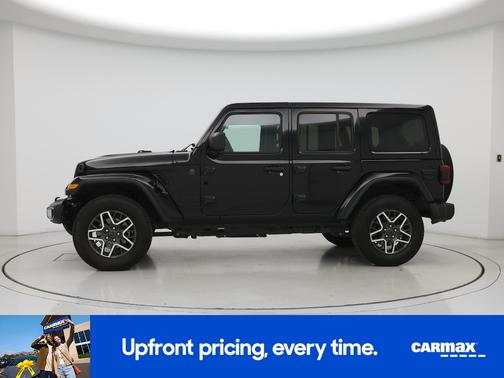 Black 2025 Jeep Wrangler Sahara