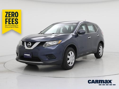 Blue 2015 Nissan Rogue S