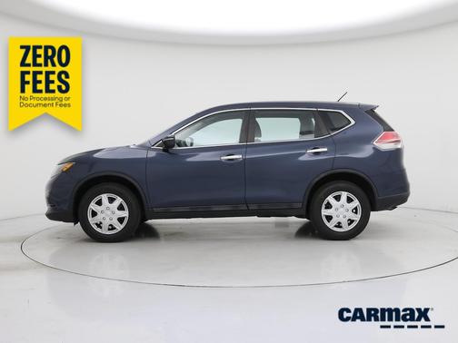 Blue 2015 Nissan Rogue S