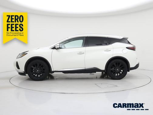White 2021 Nissan Murano Platinum