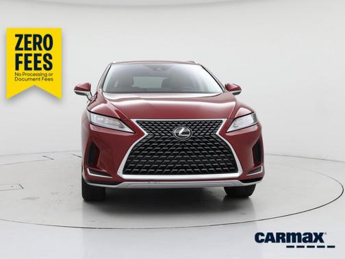 Red 2022 Lexus RX 350