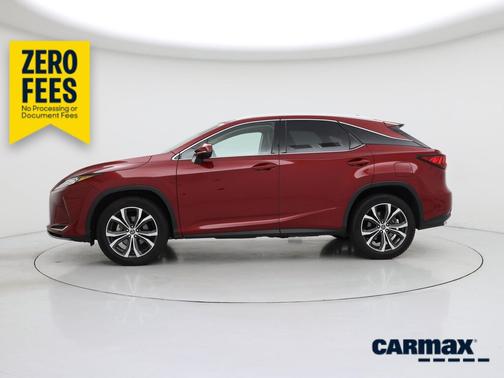 Red 2022 Lexus RX 350