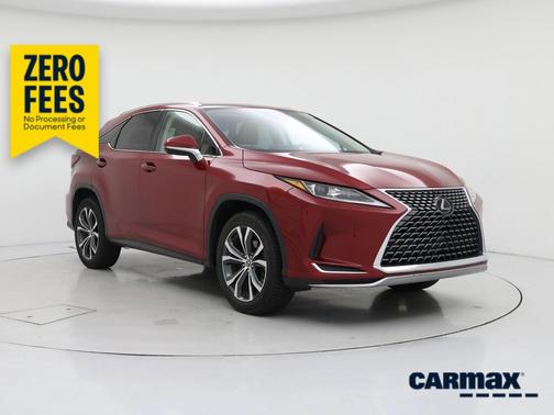 Red 2022 Lexus RX 350