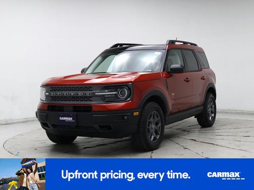 Red 2023 Ford Bronco Sport Badlands