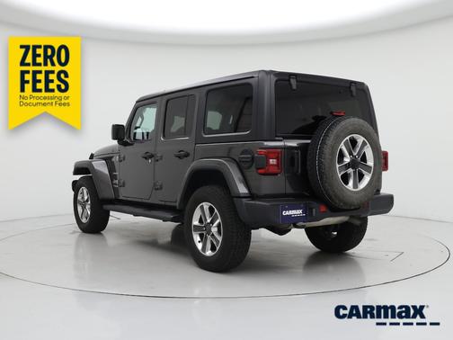 Gray 2021 Jeep Wrangler Unlimited Sahara