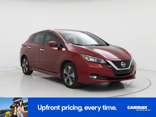 Red 2020 Nissan Leaf SV Plus