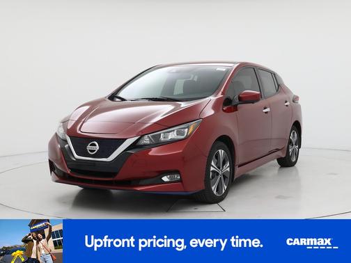 Red 2020 Nissan Leaf SV Plus