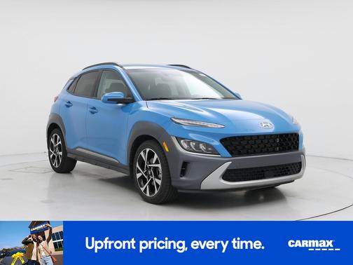 Blue 2022 Hyundai KONA Limited