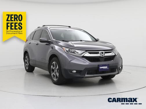 Gray 2018 Honda CR-V EX-L